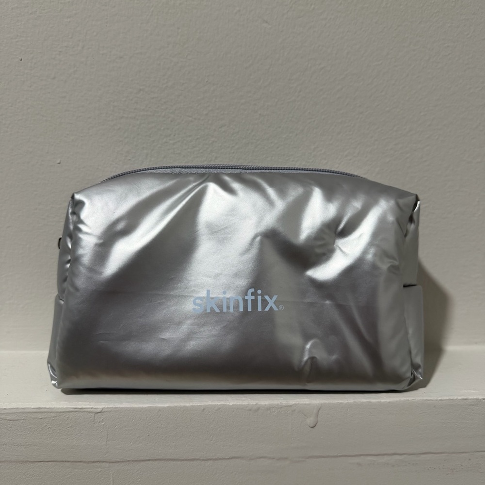 Skinfix Silver Cosmetic Bag